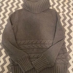 Chunky cable knit sweater